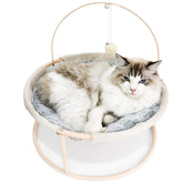 InnoPet Cat Hammock Bed, Cute Swing Hammock Bed for Kitten and Cats with Dangling Ball for Kitty, Breathable Fabric Indoor/Outdoor…
