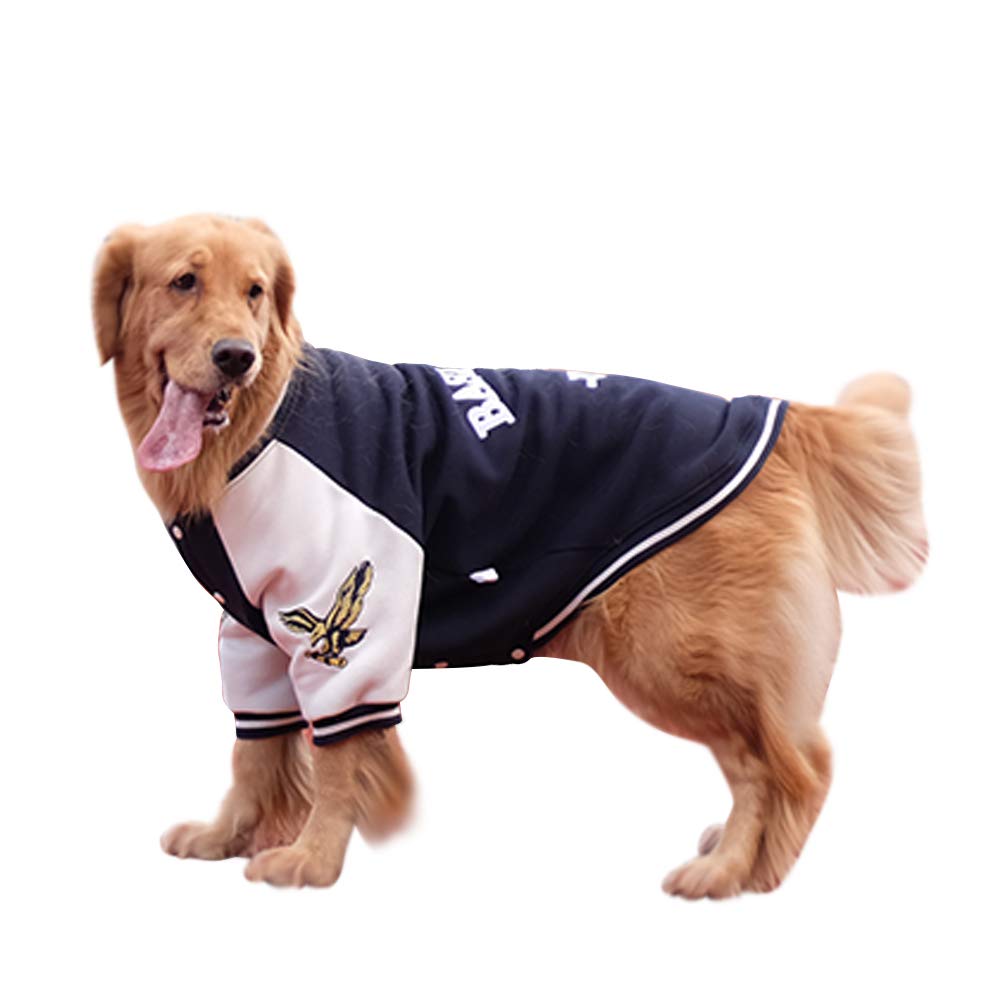 InnoPet Large Dog Coat, Dog Winter Jacket, Baseball Jersey for Cold Weather, Warm Sweater Stylish Warmth Fleece